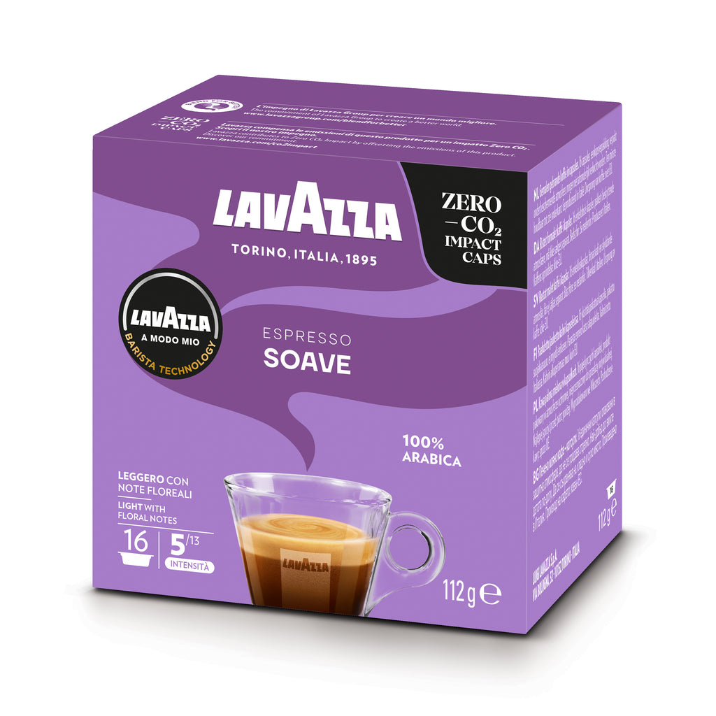 Lavazza A Modo Mio Crema E Gusto Espresso Capsules Coffee Machine 16 Pods 1  Box