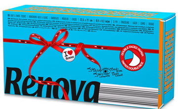 RENOVA, Facial Tissues Recycled