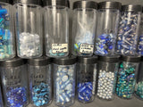 Organised Blue Beads