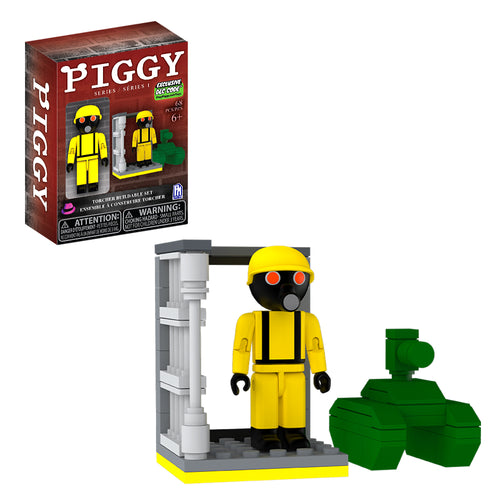 PIGGY - Solider Figure Buildable Set - Soldier Building Brick Set Series 1  - Includes DLC