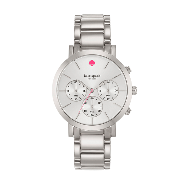 kate spade gramercy watch silver