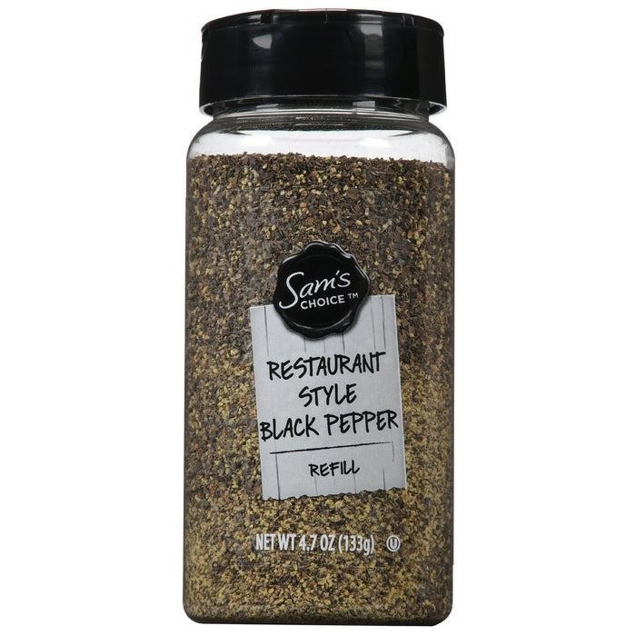 Sam S Choice Restaurant Style Black Pepper Refill 4 7 Oz Arkadelphia Easybins