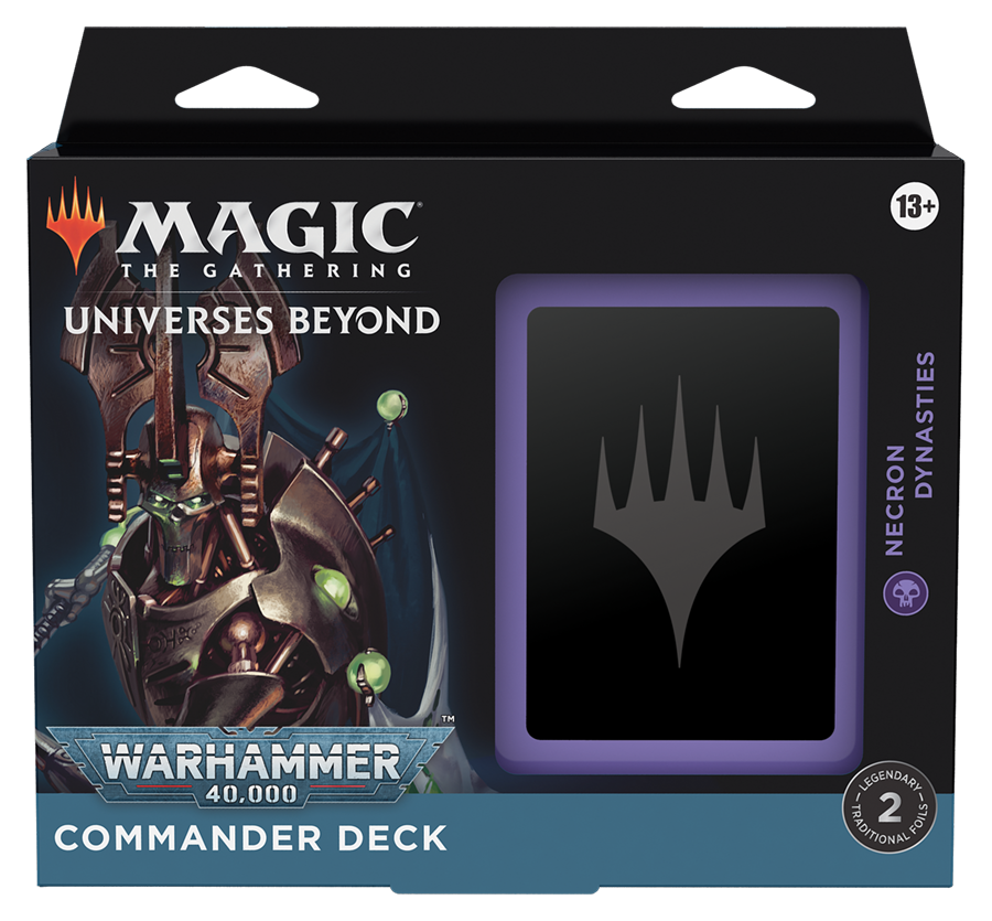Magic The Gathering - Warhammer 40k Commander Decks - Necron Dynasties