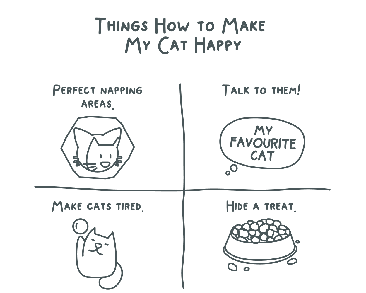 how to make my cat happy