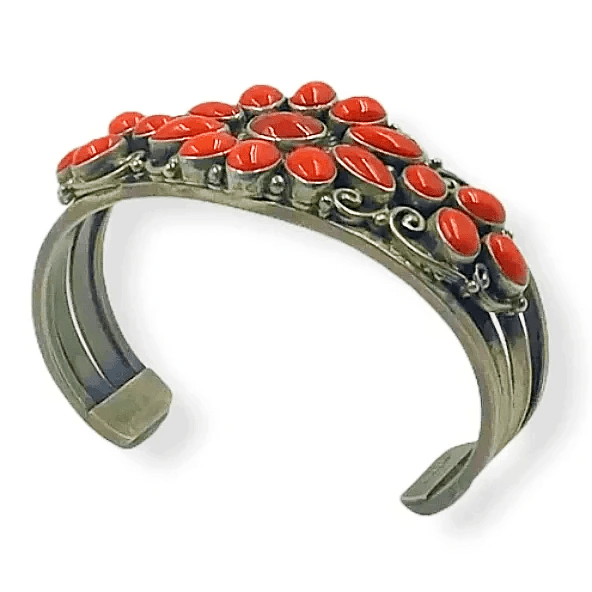 Sold Navajo Coral - Lee Bennett - Native American | Native American Jewelry