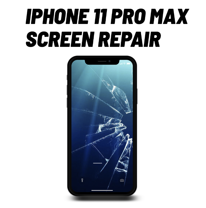 Iphone 11 Pro Max Cracked Screen Repair Near Me Rescuetronics