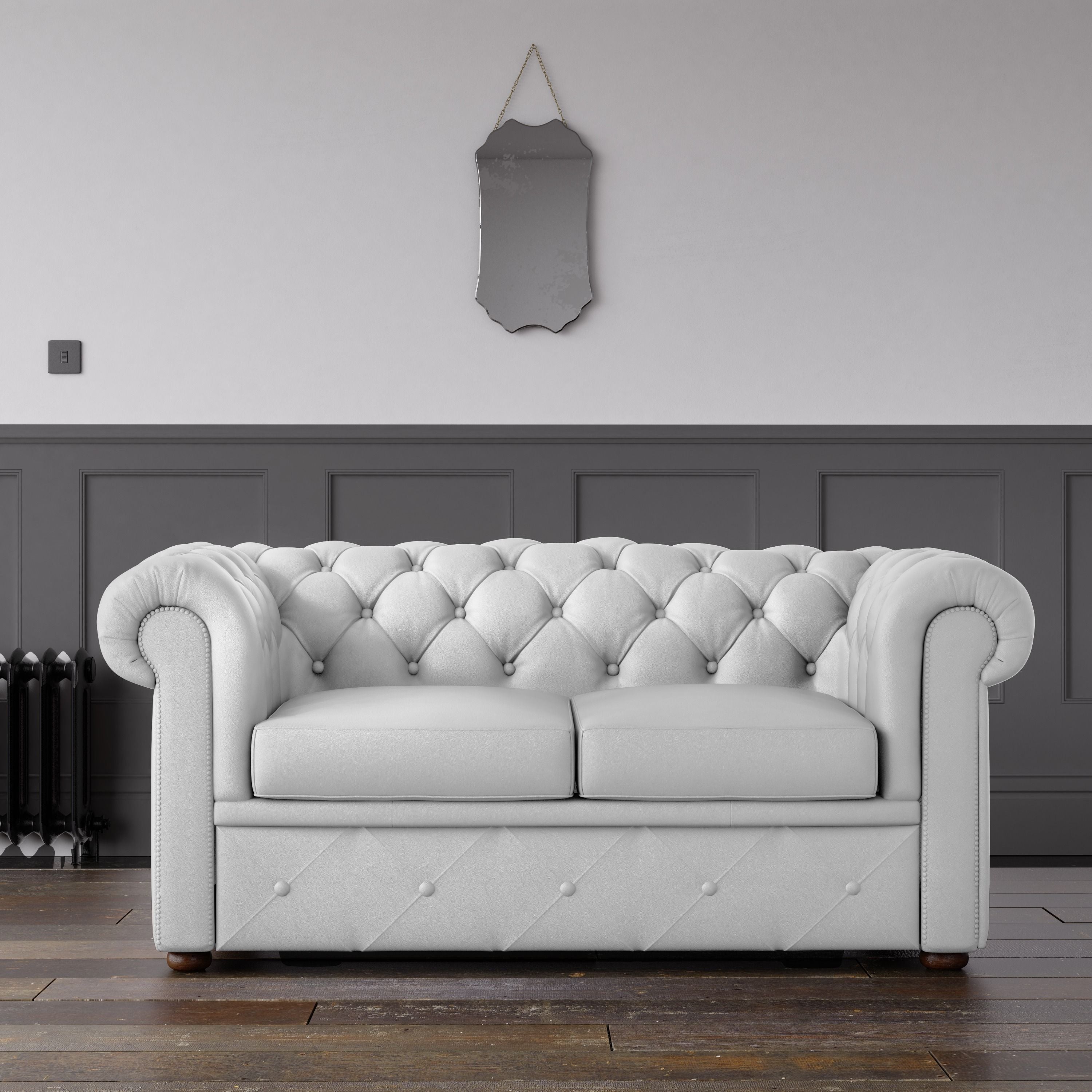 white sofa