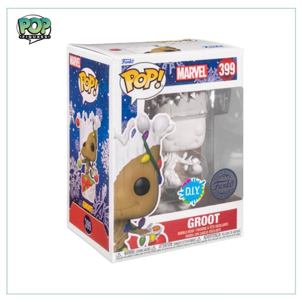 Funko POP Marvel: Holiday - Groot w/ Lights & Ornaments