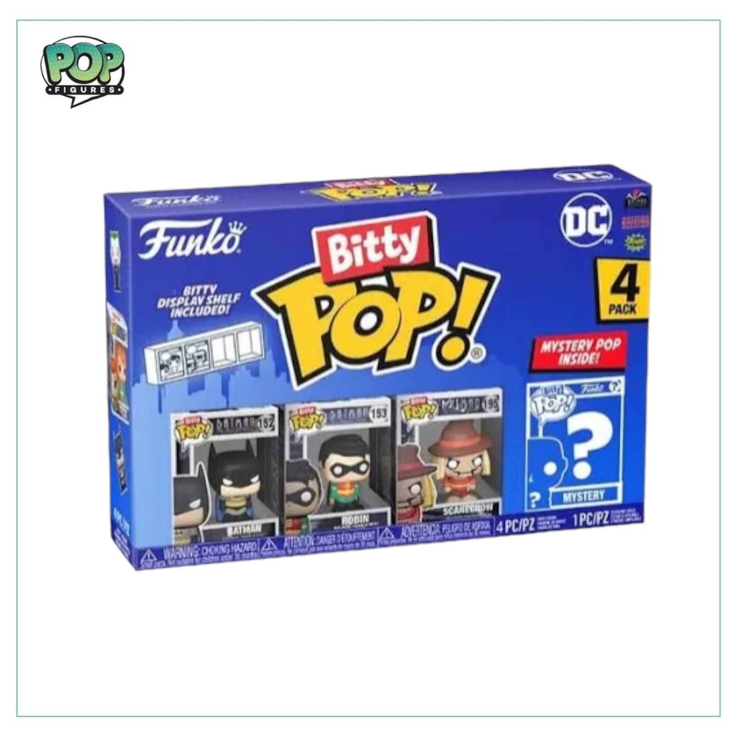  Funko Fun on The Run Bitty Pop Fun on The Run 4-Pack : Toys &  Games