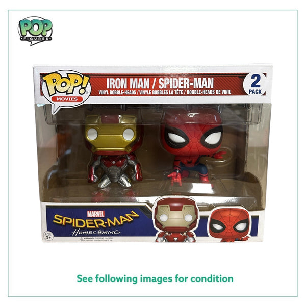 Funko Pop! Marvel Spider-Man Vs. Spider-Man Entertainment Earth Exclusive  2-Pack - SS22 - US
