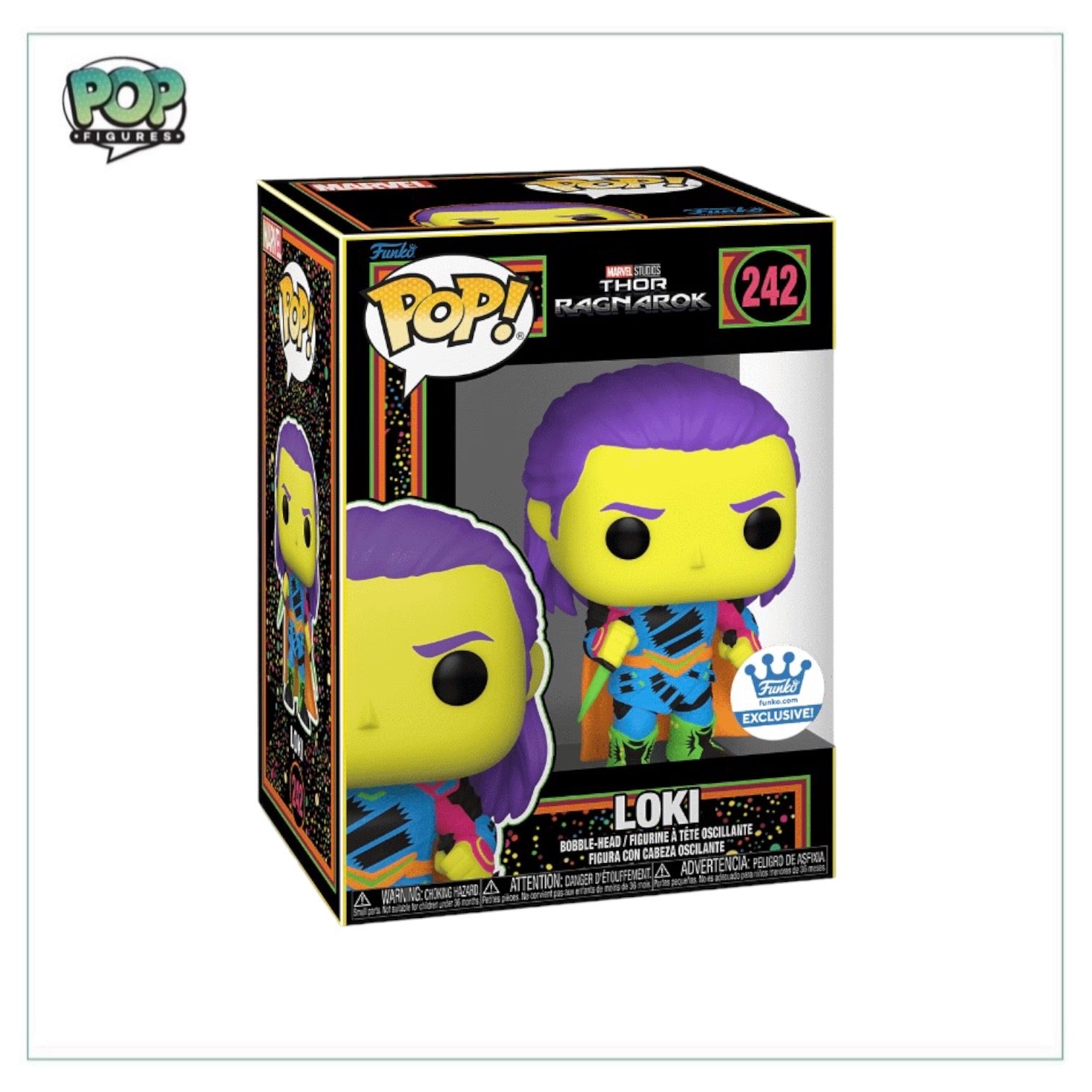 Frost Giant Loki (Glow) - Avengers: Infinity Saga Pop! Vinyl (Exc)