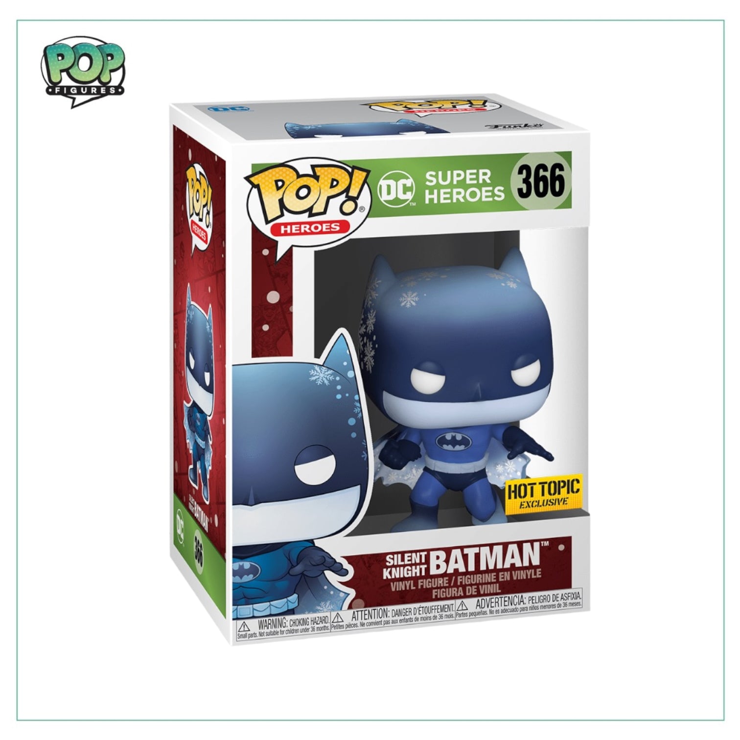 Silent Knight Batman #366 Funko Pop! - DC Super Heroes - Hot Topic Exc