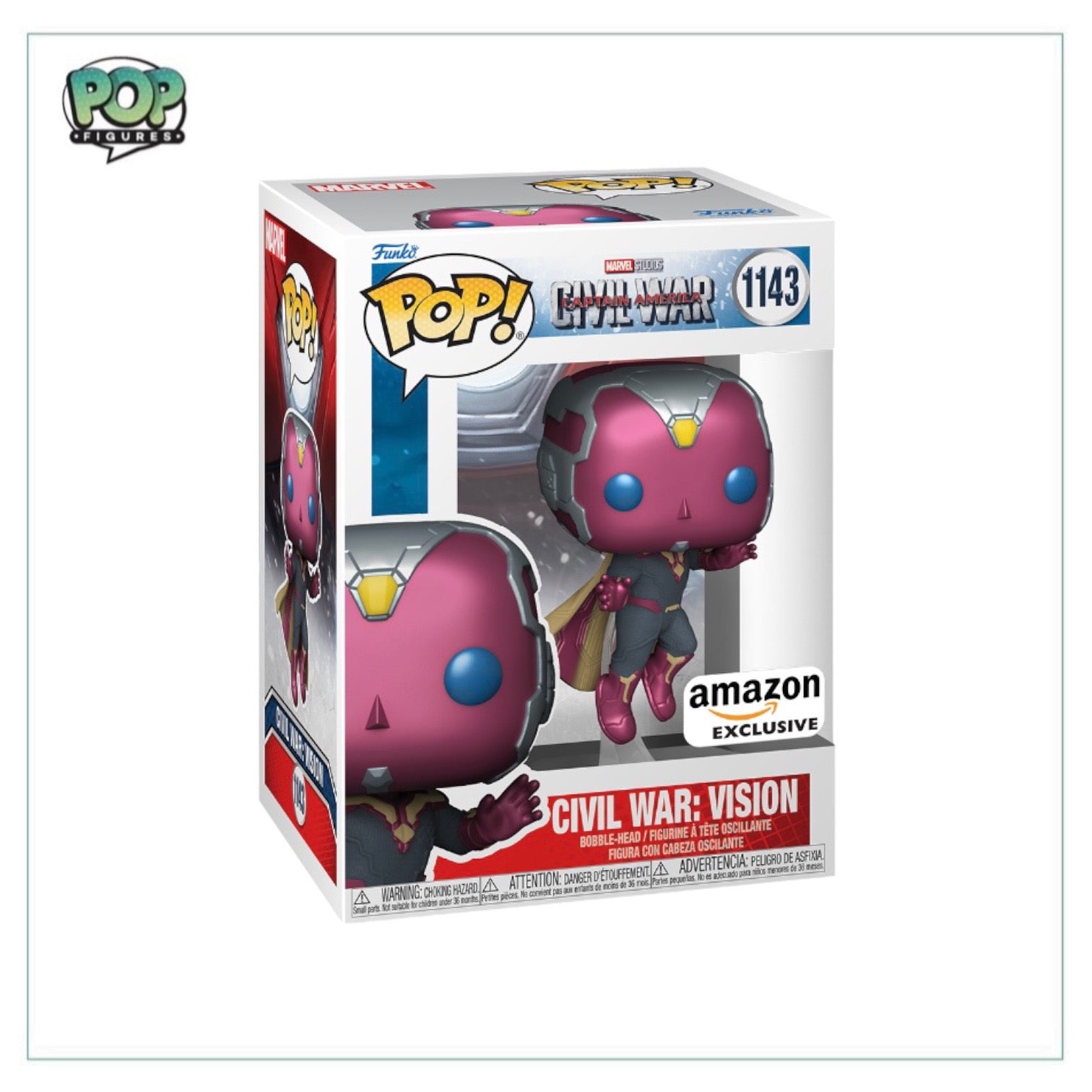 Captain America: Civil War Iron Man Funko Pop