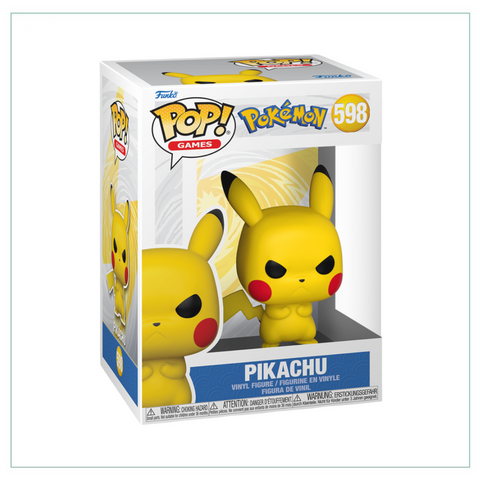 Funko POP! Games: Pokemon Pikachu Waving Diamond 3.75-in Vinyl Figure  GameStop Exclusive