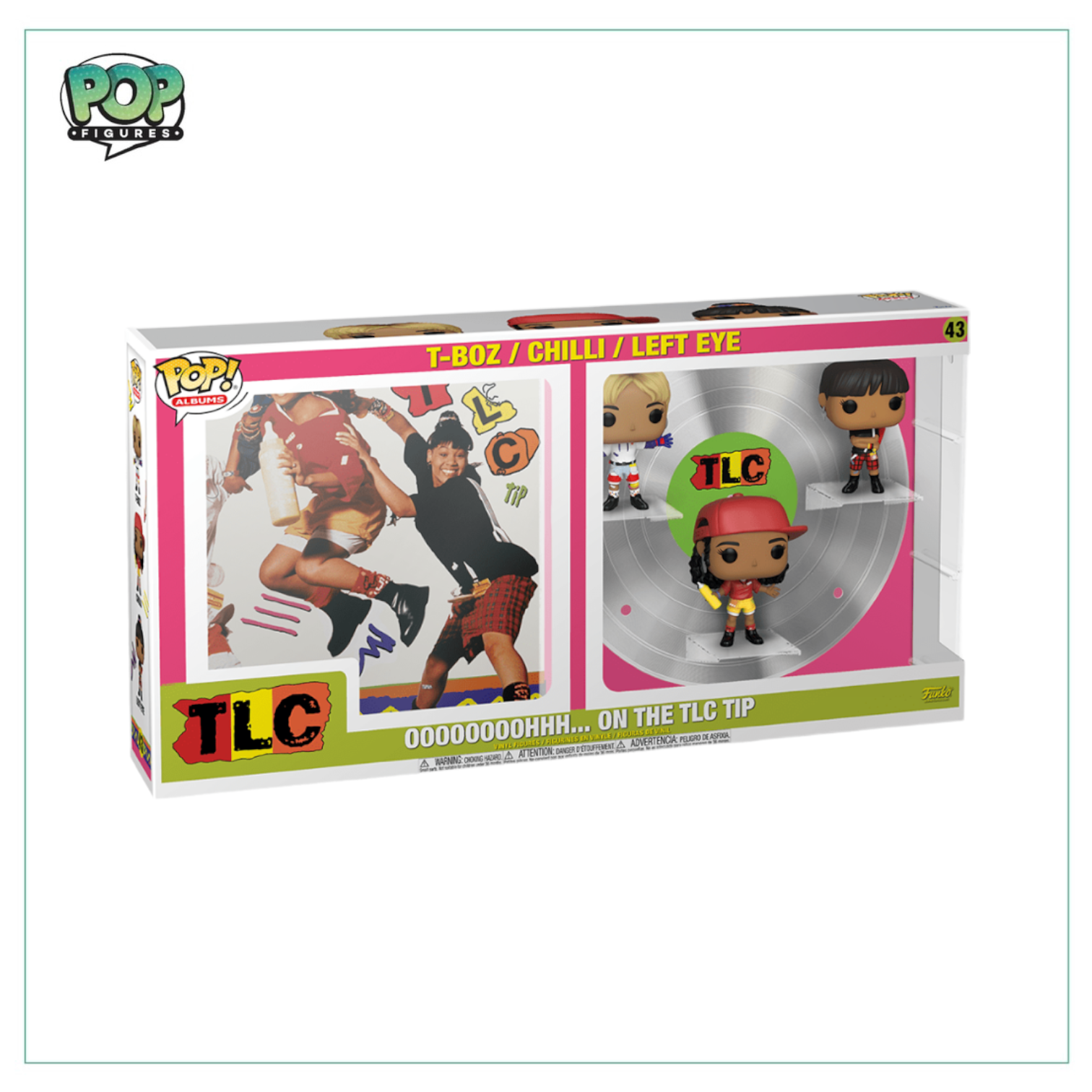 Funko Pop! Rocks: TLC-T-Boz - Tionne T-Boz Watkins - 1/6 de  Probabilidades de Obtener la Rara Variante Chase - Figura de Vinilo  Coleccionable - Idea