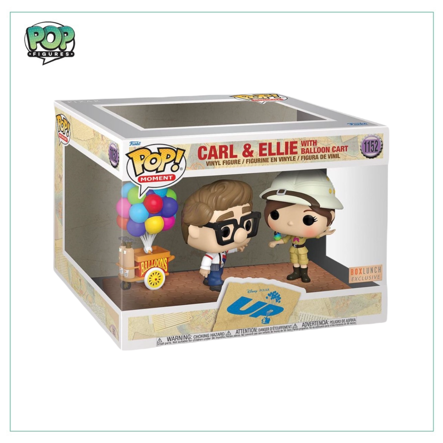 Funko Pop! Disney Up Carl & Ellie Summer Convention Exclusive 2 Pack - US