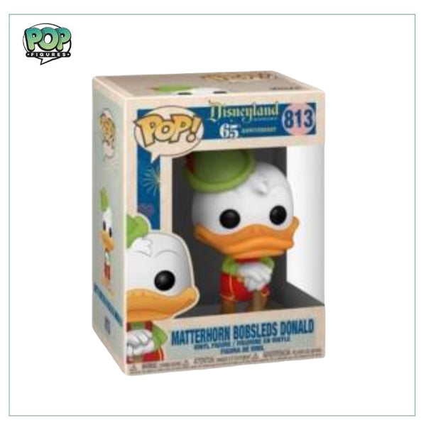 Matterhorn Bobsled Attraction and Donald Duck #88 Deluxe Funko Pop! Di