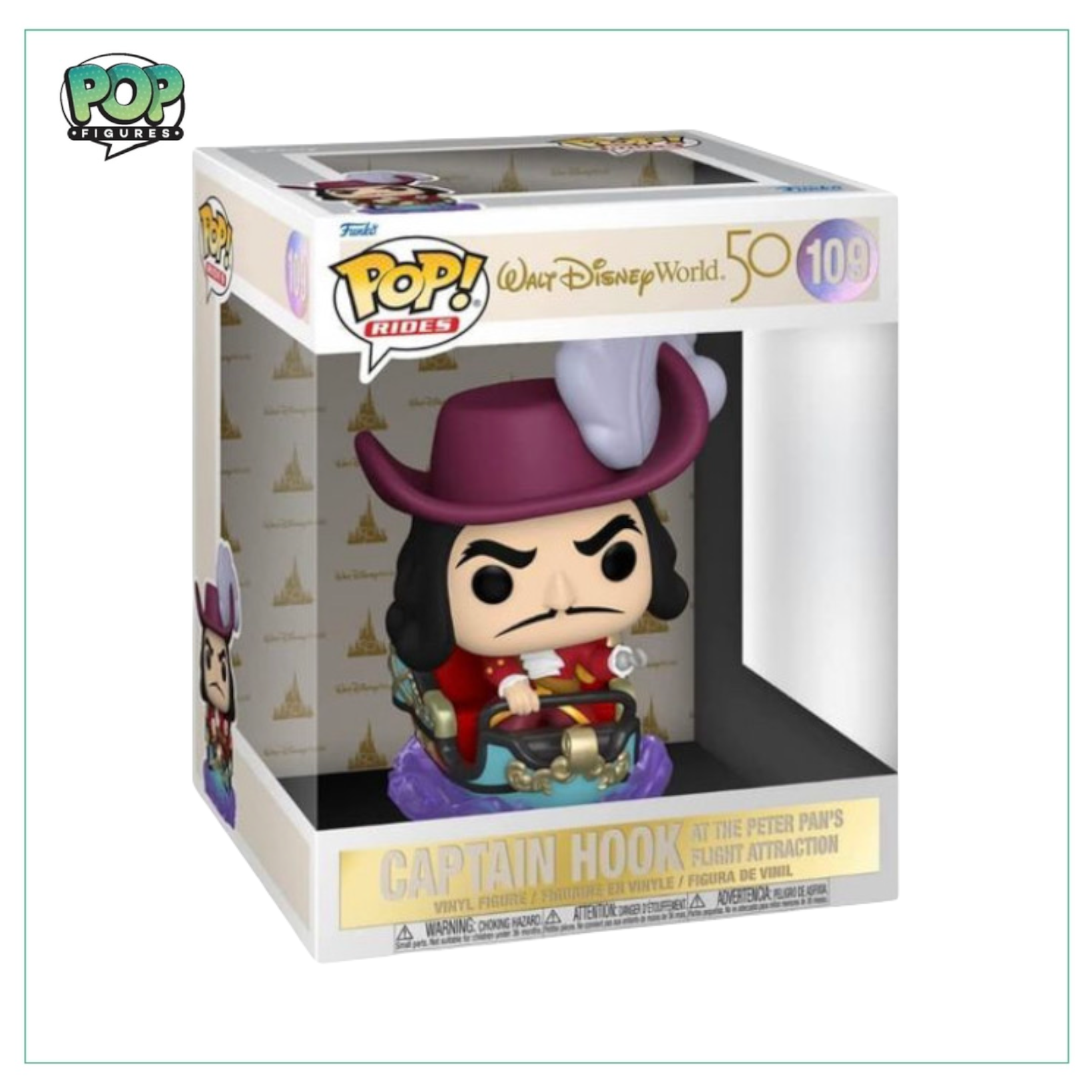 Captain Hook #816 Funko Pop! - Disneyland 65th