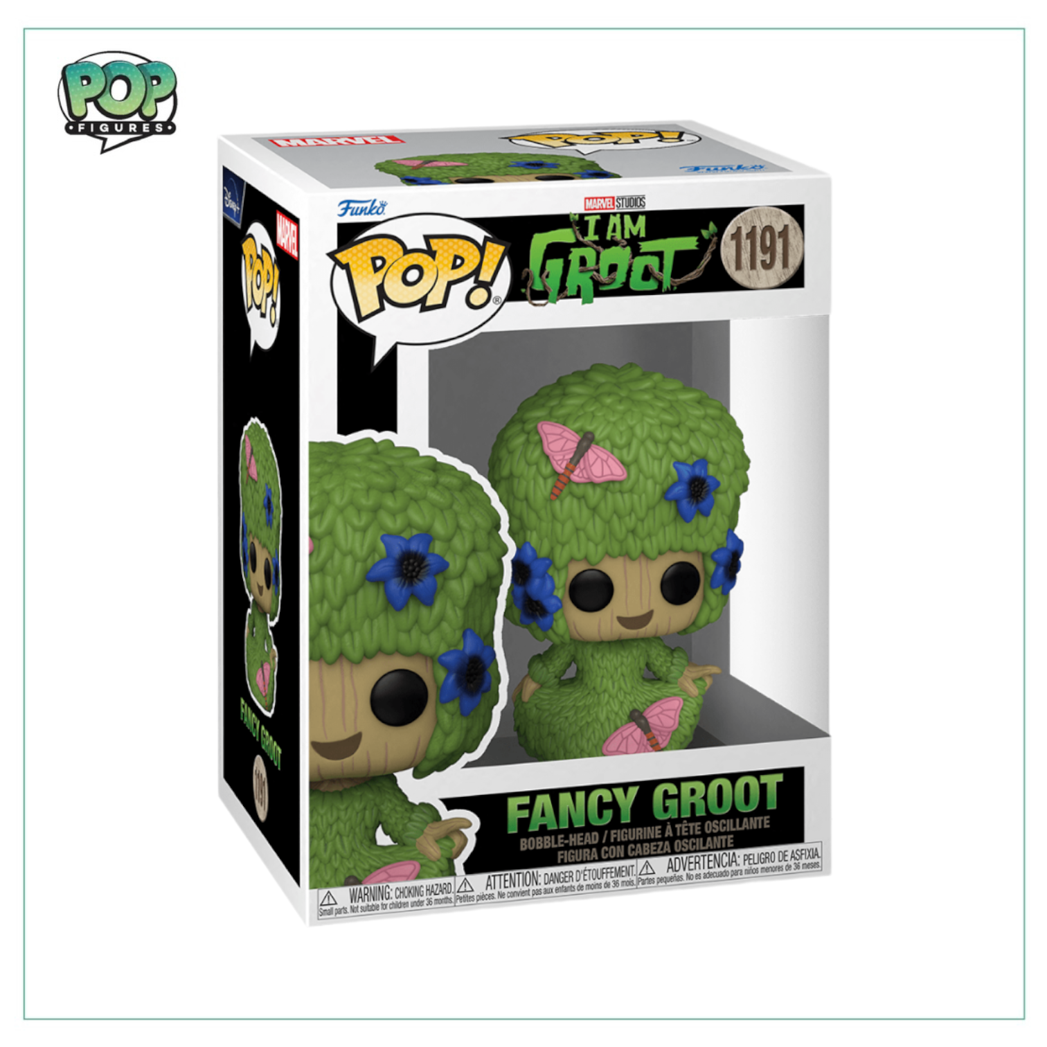 Funko Pop! Marvel I Am Groot Poodle Groot Vinyl Figure - BoxLunch Exclusive