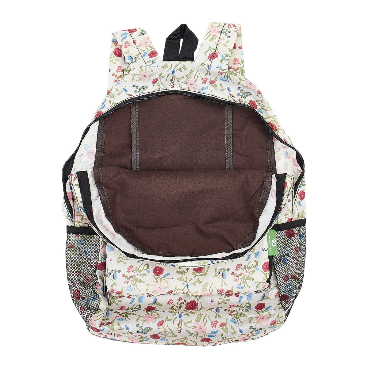 Eco Chic Lightweight Foldable Backpack Floral