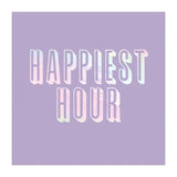 Happiest Hour Set of 20 Cocktail Napkins 5”