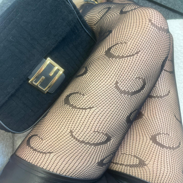 Black GG Tights – Moon and Stars Official