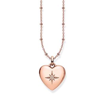 rose gold thomas sabo necklace