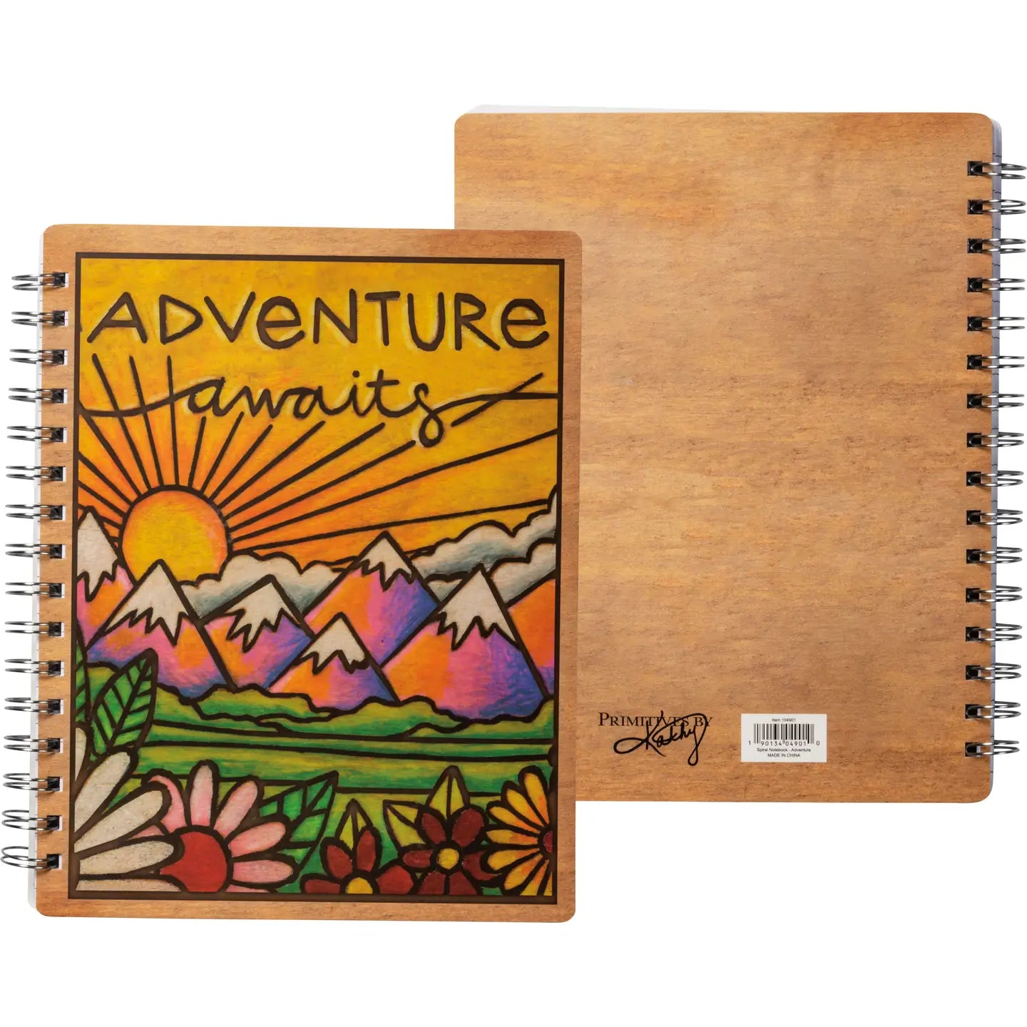 ADVENTURE AWAITS SPIRAL NOTEBOOK