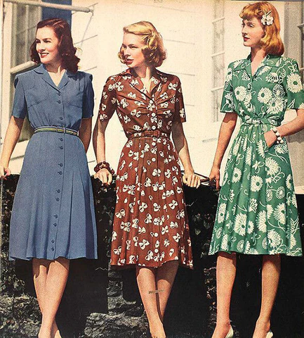 The 1940s Dress Style: A Guide to Classic and Timeless Elegance – OneOff  Vintage