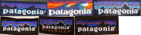 1990s vintage Patagonia tags