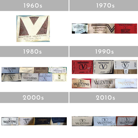 How to tell if Valentino is vintage: Logos and Tips – OneOff Vintage
