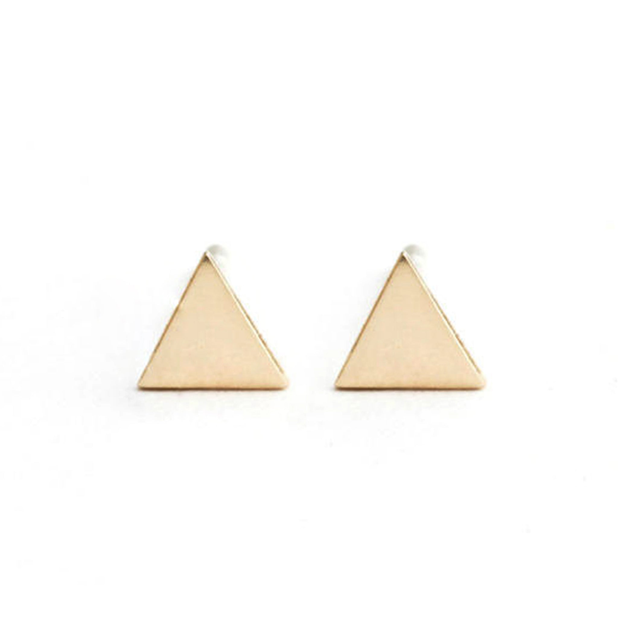 Equilateral Stud Earrings - Isobell Designs - Earrings - handmade ...