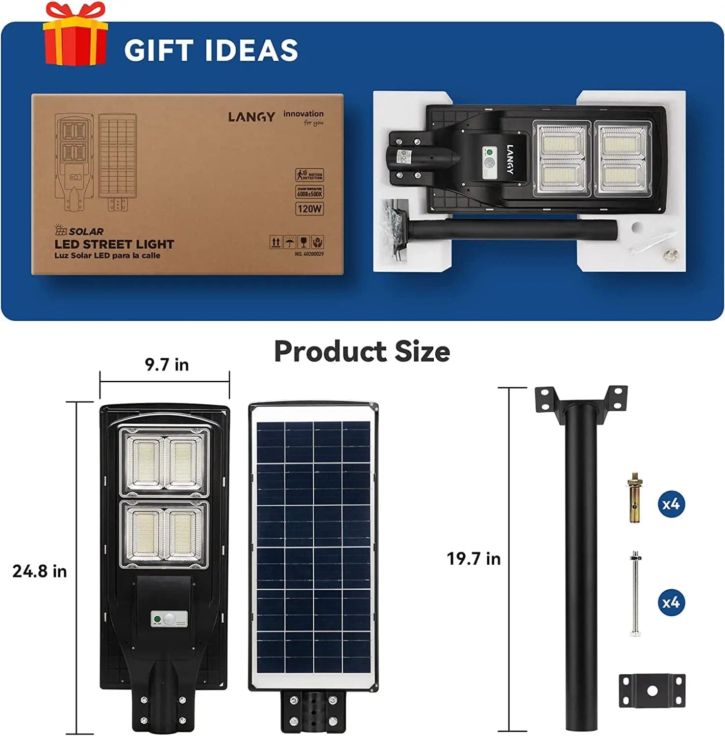 langy solar lights