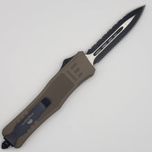 Load image into Gallery viewer, Mini Buffalo OTF knife MILITARY COLORS, 7.0 inches open
