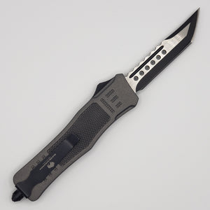 Medium Buffalo Devildog OTF knife, 8.2 inches open