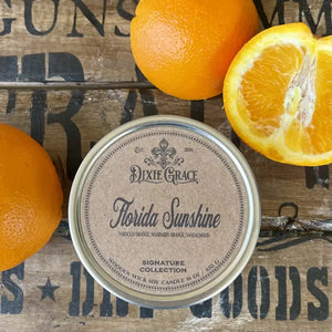 Florida Sunshine Candle - Graceful Designs Est. 2020 - Florida Candle