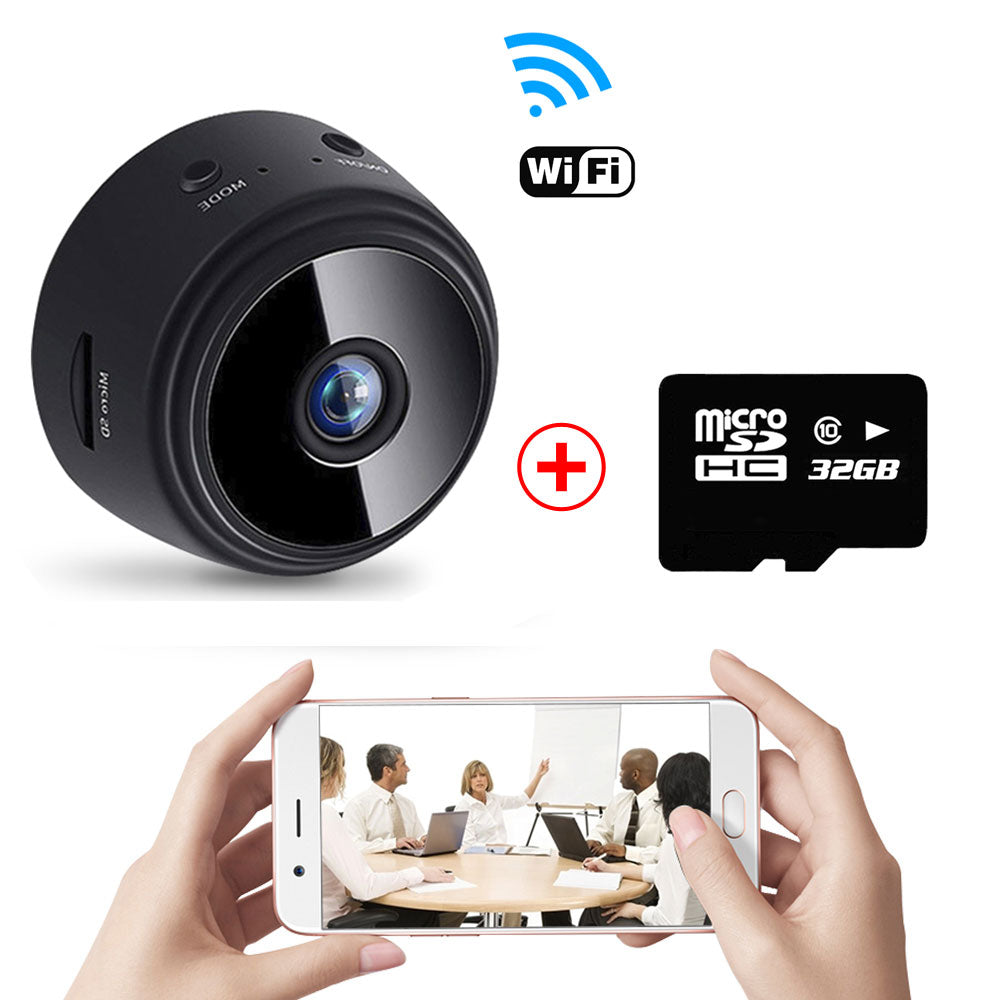 Surveillance Cameras HD 1080P Portable Mini Wireless ...