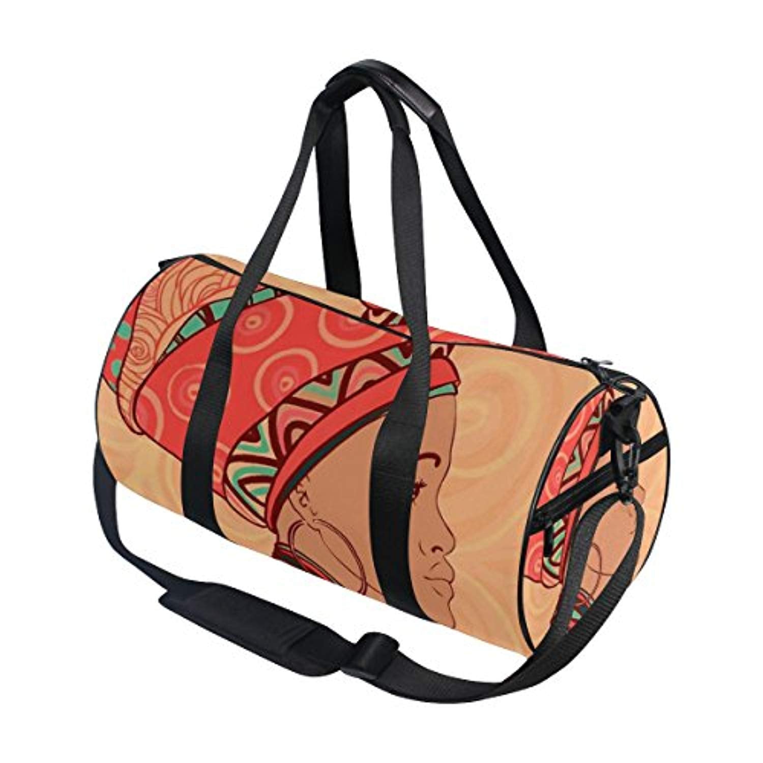 JSTEL African Women Sports Gym Bag for Women and Men Travel Duffel Bag | Ufumbuzi - Home