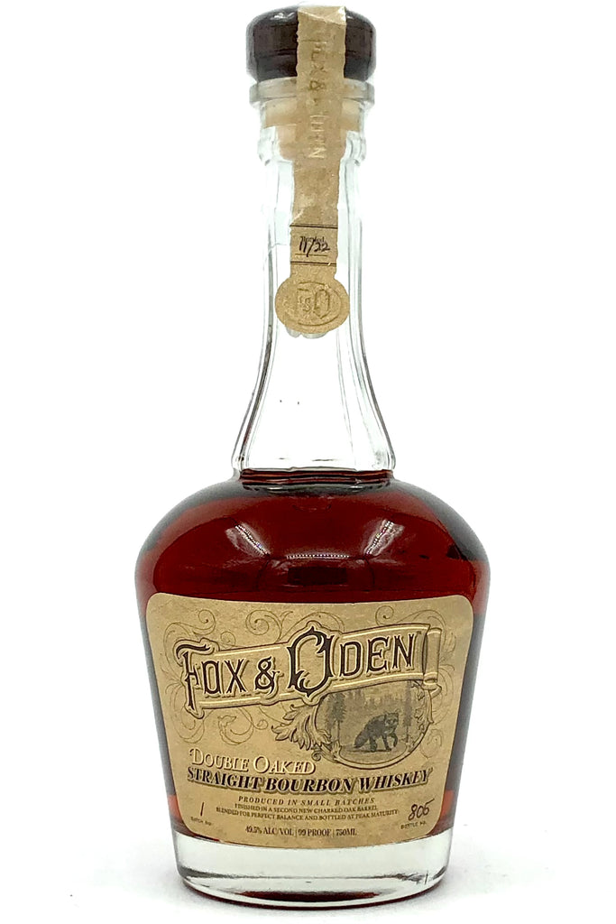 Fox & Oden Double Oaked Straight Bourbon Whisky 49.5% 750ml