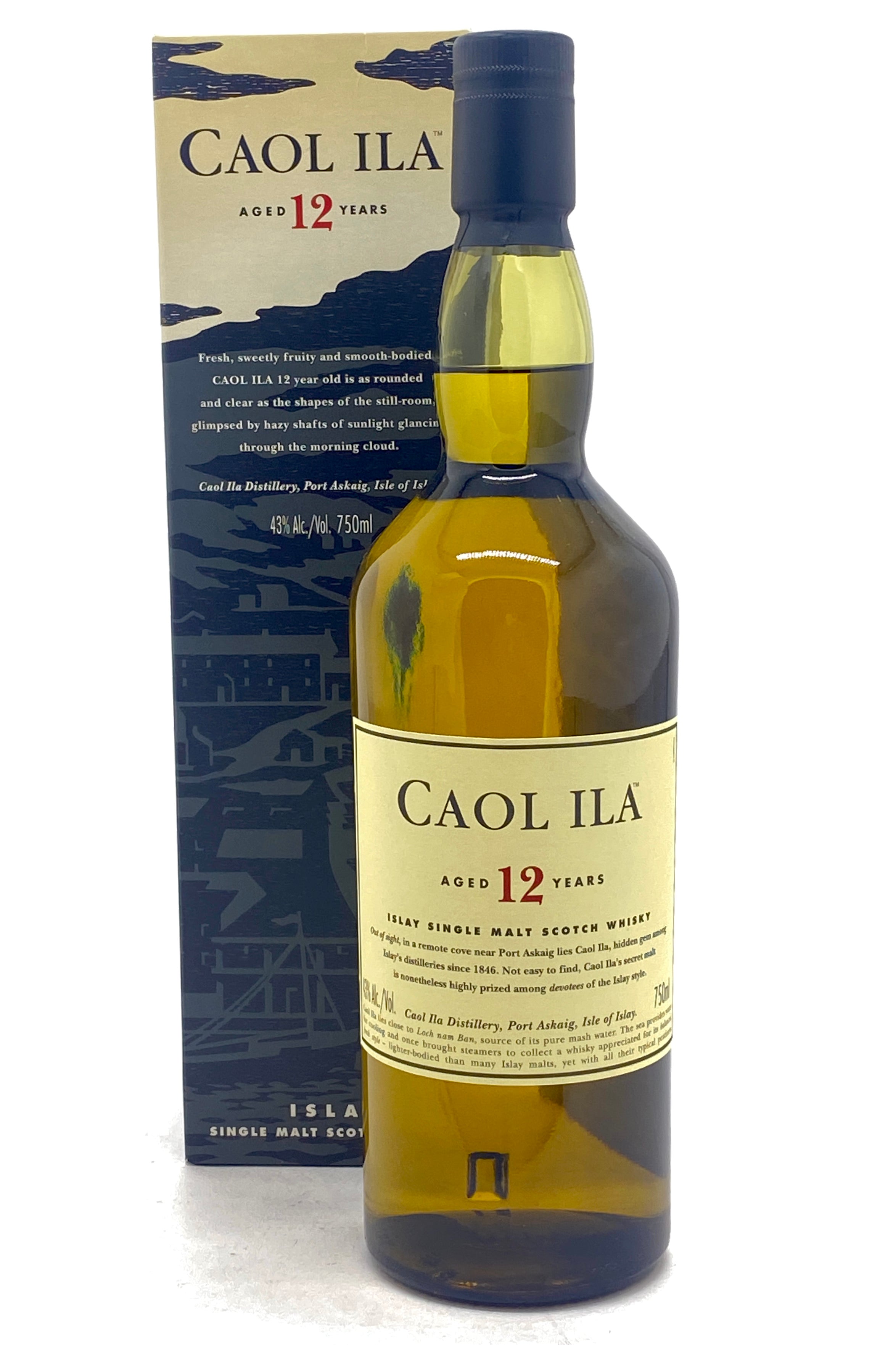 Caol Ila 12 Year Old Scotch Whisky Blackwells Wines And Spirits 