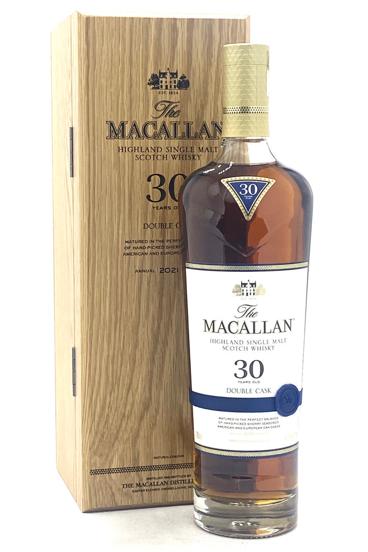 peddelen Verwisselbaar Perioperatieve periode Macallan 30 Year Old Double Cask Single Malt Scotch Whisky - Blackwell's  Wines & Spirits