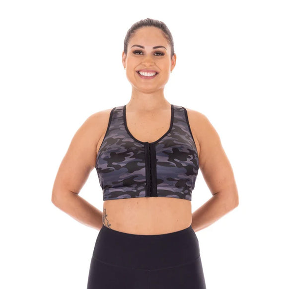 Size Small Nux Moderate Compression Sublime Adjustable Crop Sports Bra B589