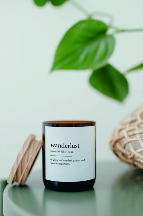 DICTIONARY MEANING - WANDERLUST SOY CANDLE 260G