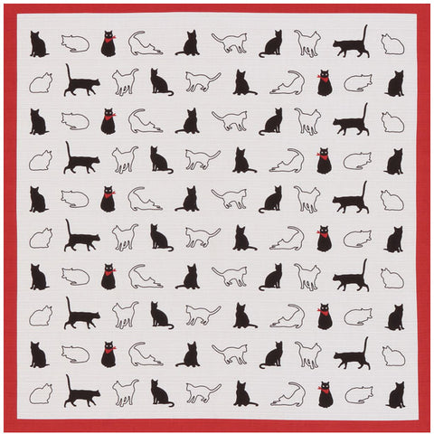 50cm Cotton Furoshiki - Cat