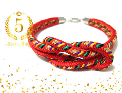 Kumihimo Bracelet 8 Colors