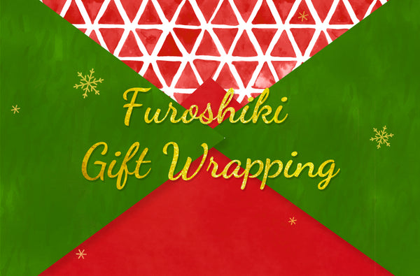 Furoshiki gift wrapping banner