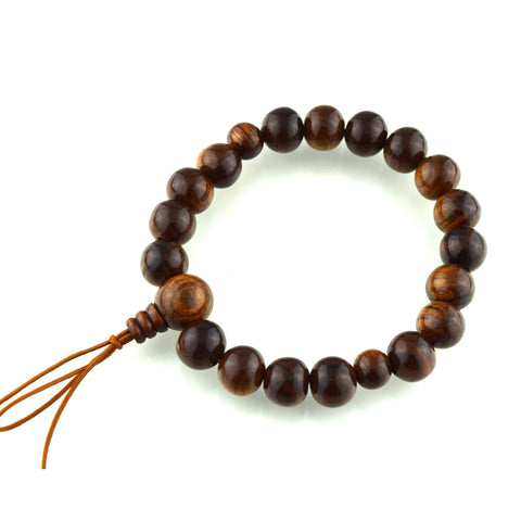 Buy 8mm Japanese Cedar Yakusugi Wood & Tiger Eye Bracelet Juzu Prayer Beads  Rosary Dhyāna Zen Kyoto Mala Guru Bead Bracelet Gifts for Men Online in  India - Etsy