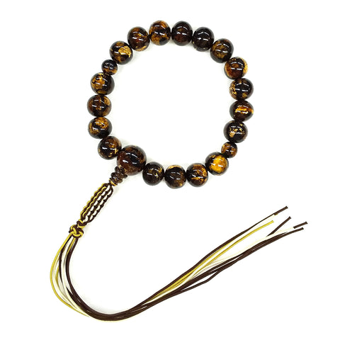Kyoto Juzu bracelet Japanese Buddhism Beads Tigereye Chinaberry Heart sutra  | eBay