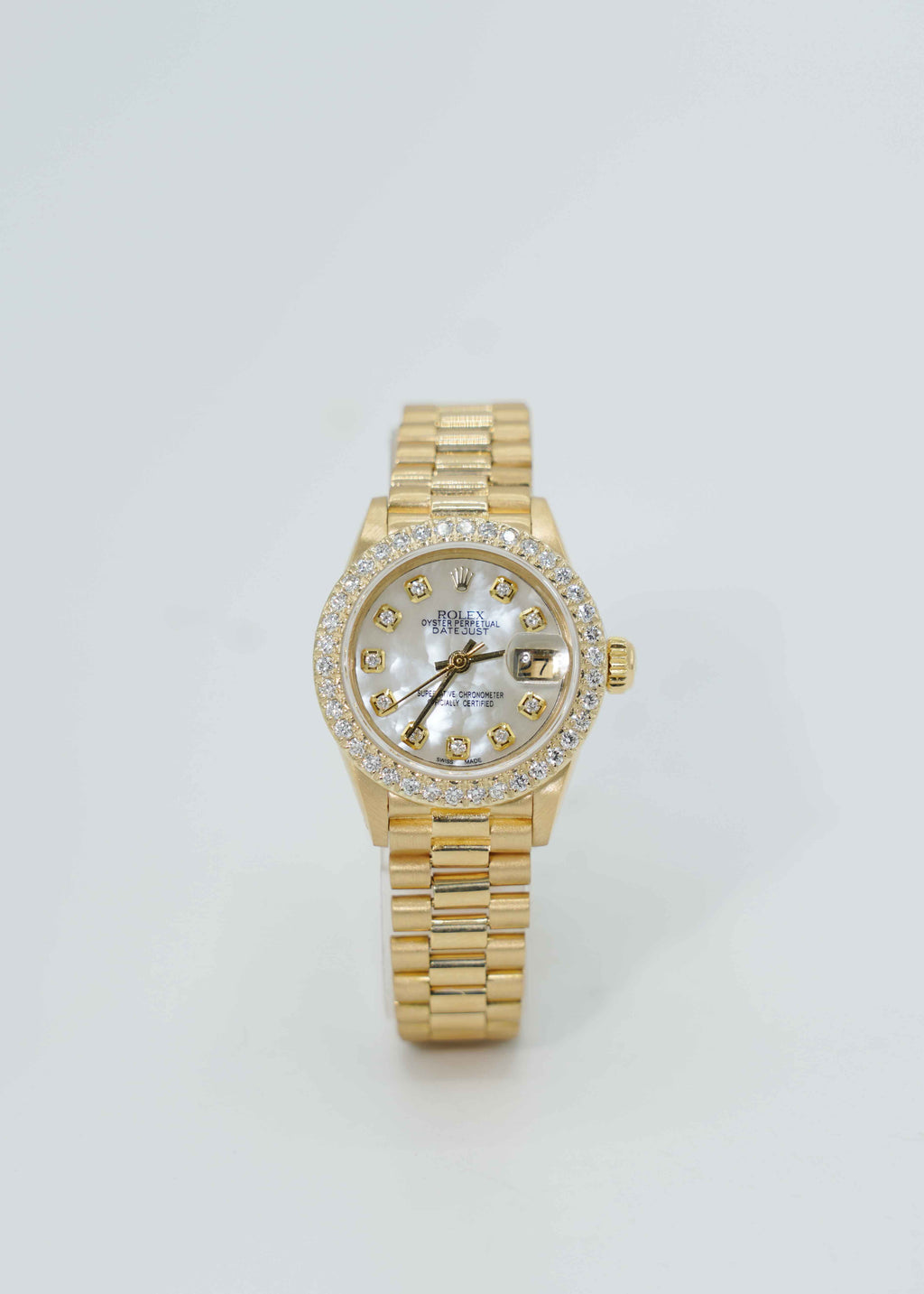 Rolex President Datejust 26MM 18 Karat Yellow Gold Watch 6927 –