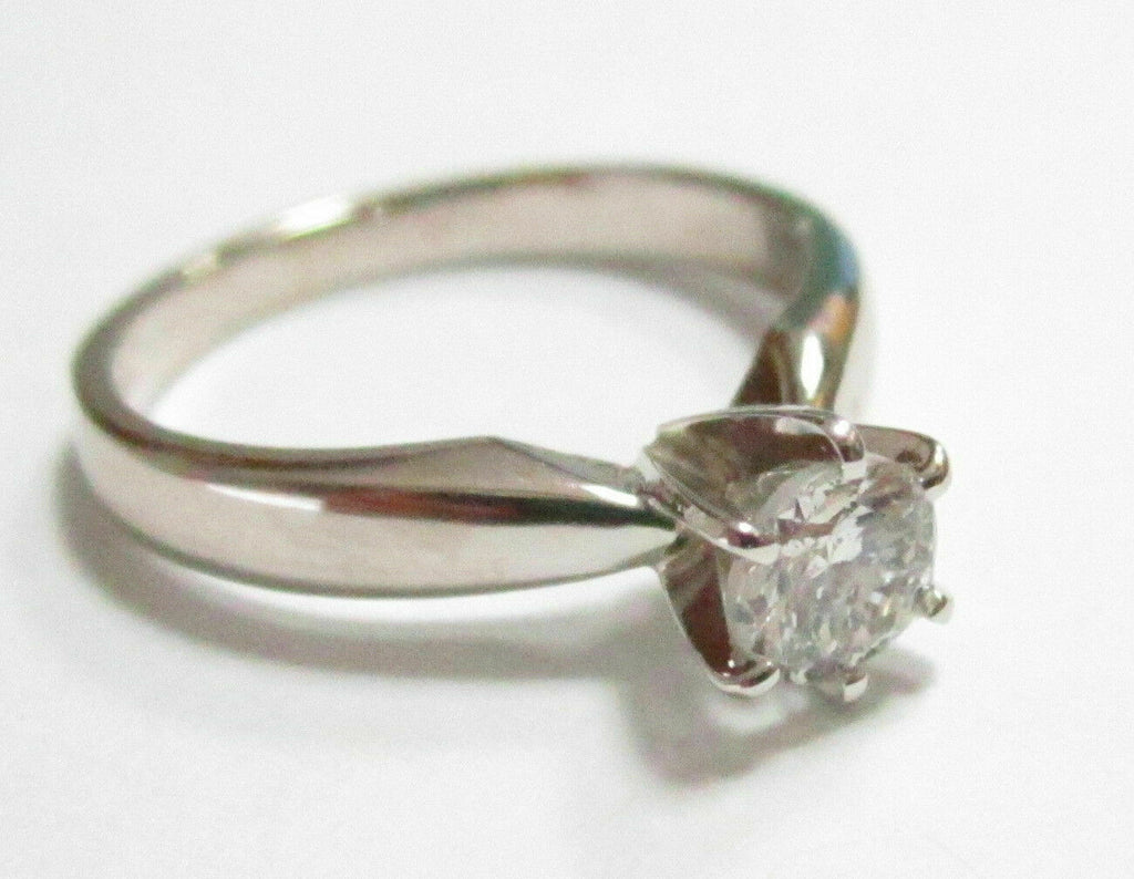 Tiffany & Co. Solitaire Engagement Ring 1.75cts H-VS1 Platinum Size 8 –